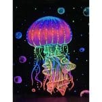 Broderie Diamant Méduse Féérique